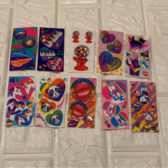 Lisa Frank Other Vintage Lisa Frank Sticker Lot Poshmark